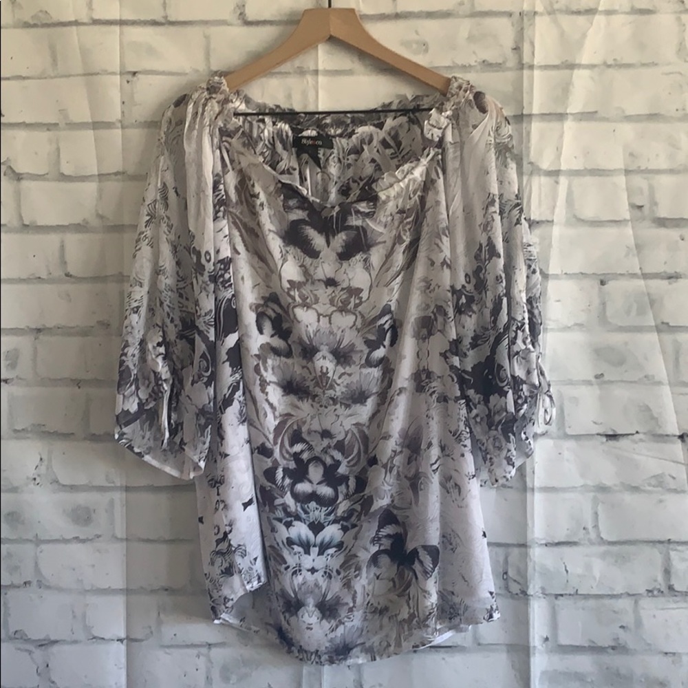 Style & Co Floral Blouse